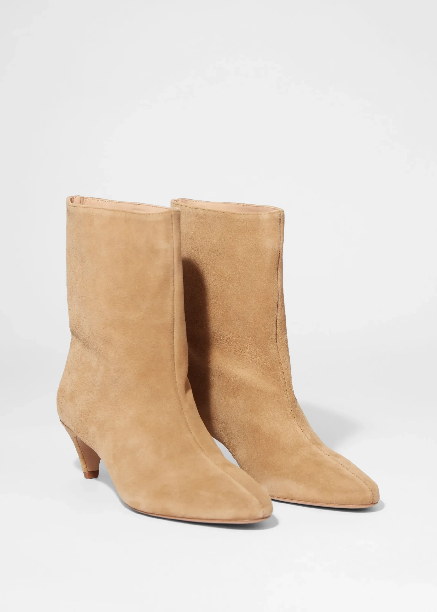 Ankle Boots mit weitem Schaft