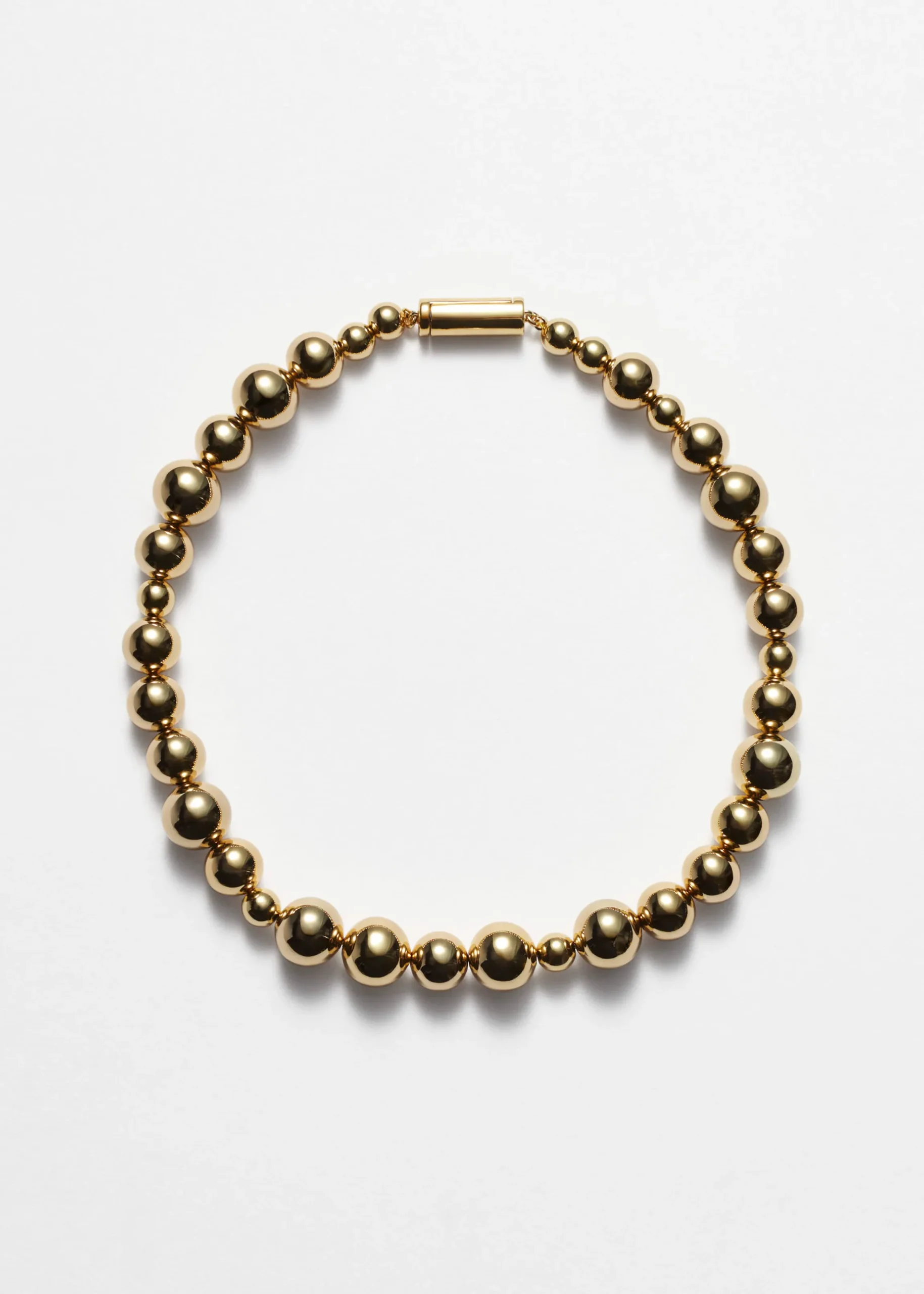 Asymmetrische Perlenkette