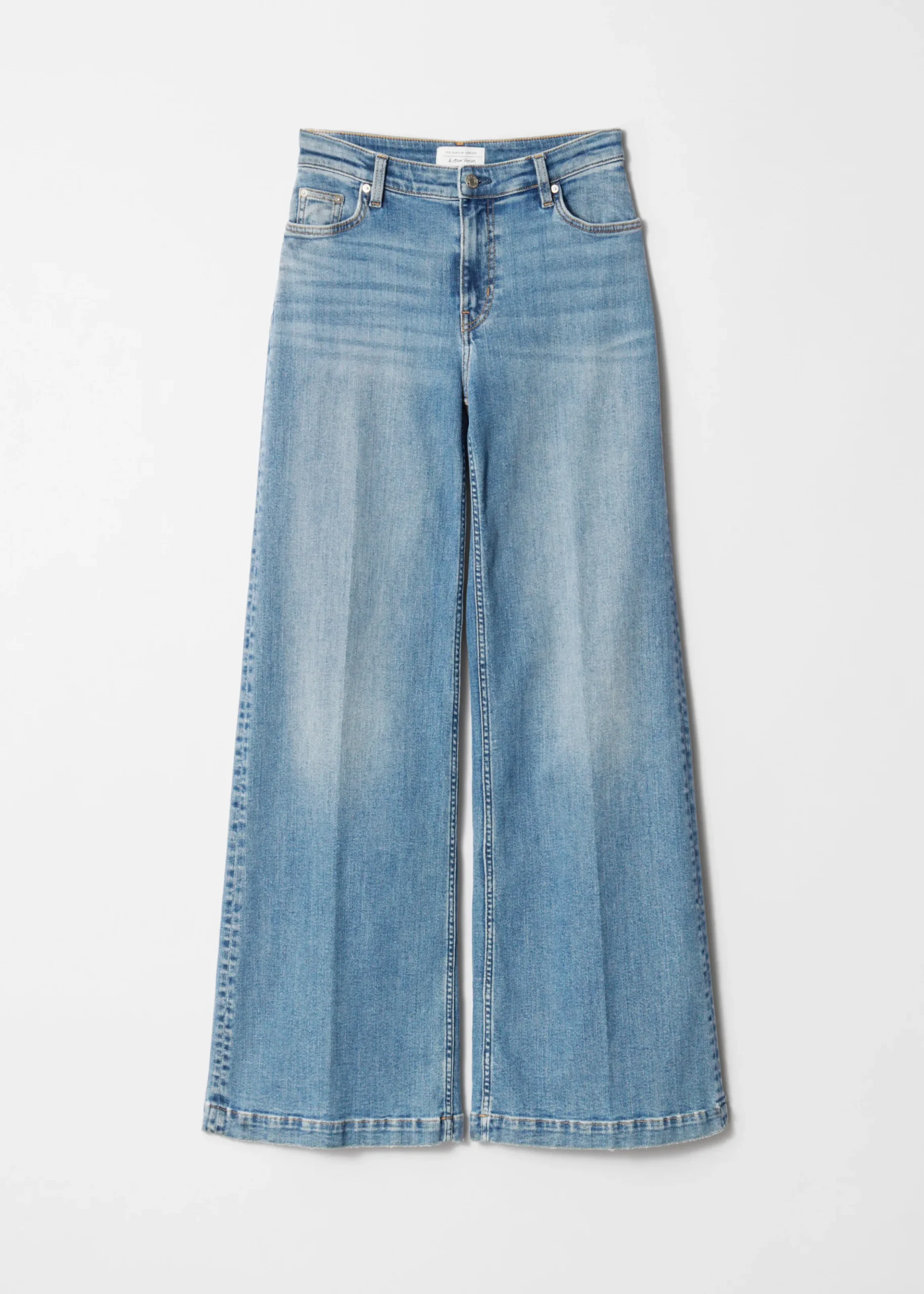 Ausgestellte Jeans mit hohem Bund