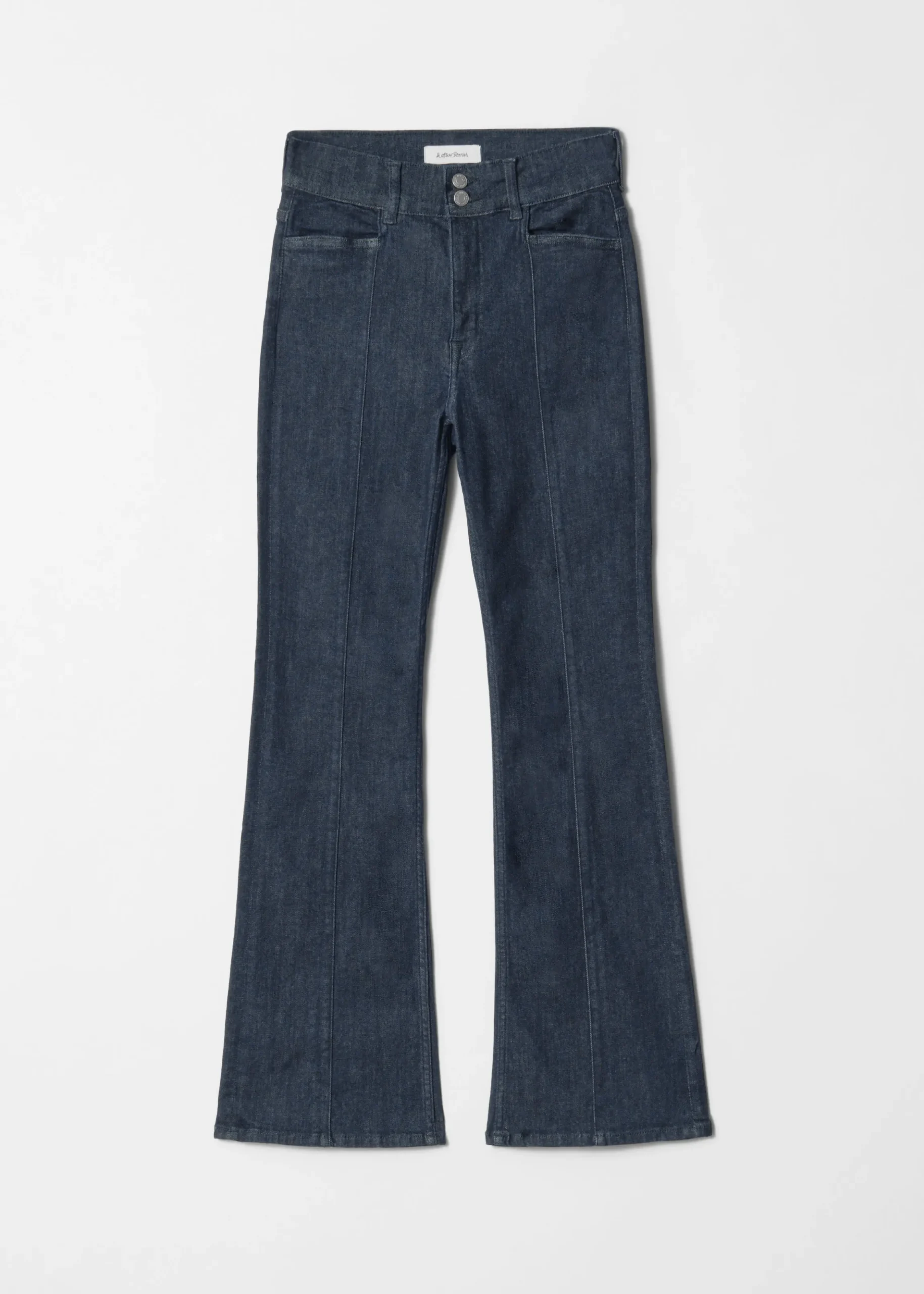 Ausgestellte Jeans mit schmaler Passform