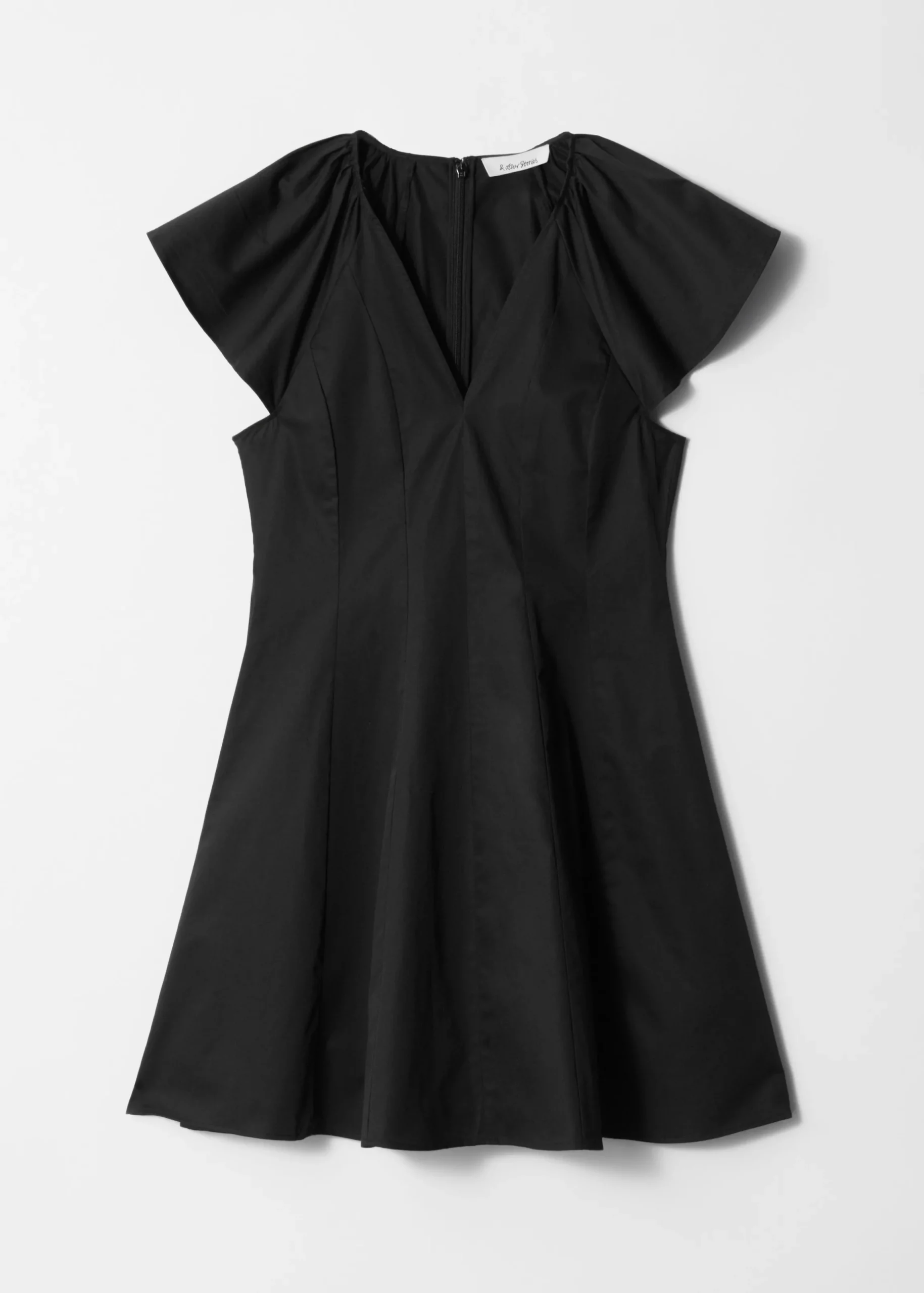 Ausgestelltes Minikleid