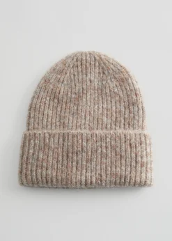Beanie aus Wollmischung