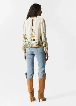 Bedruckte Bluse