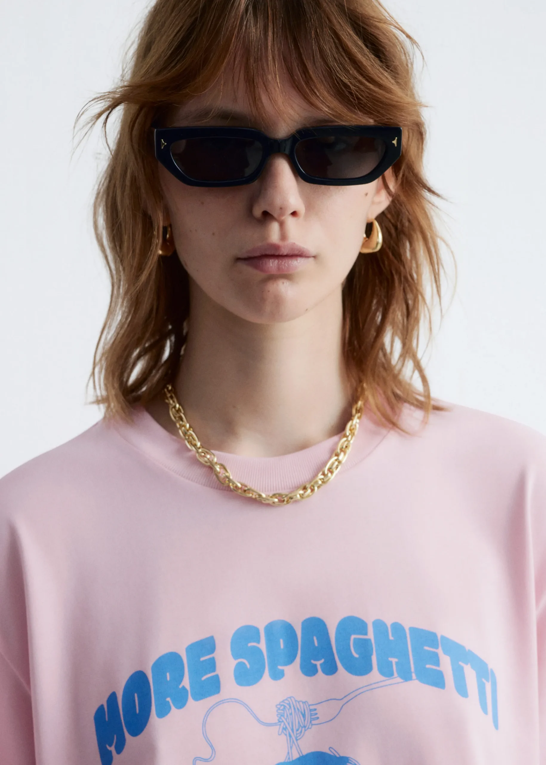 Bedrucktes Oversized-T-Shirt