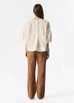 Bestickte Bluse