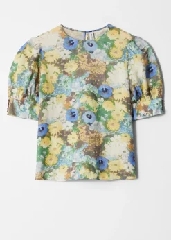 Bestickte Spitzenbluse