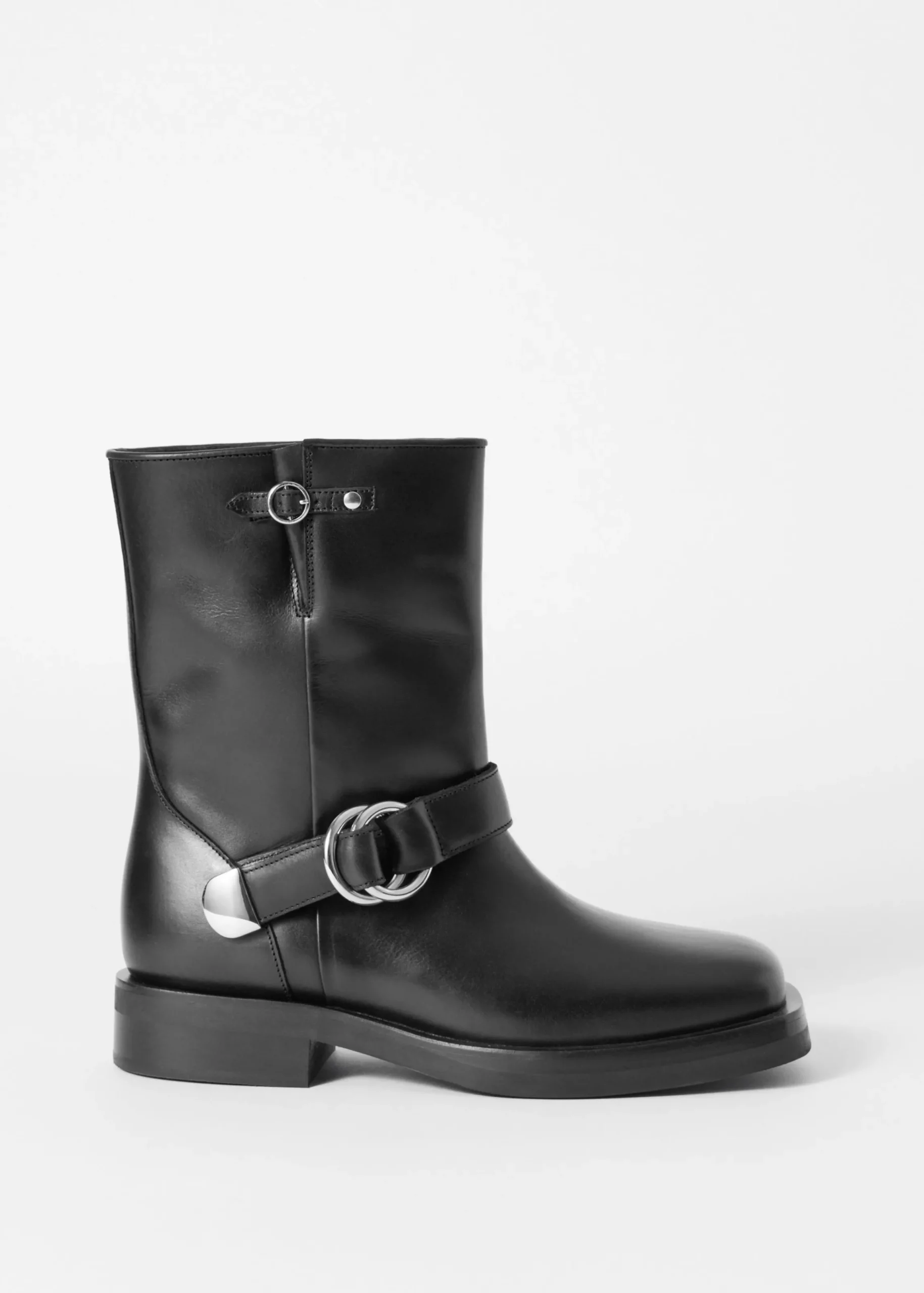 Bikerstiefel aus Leder