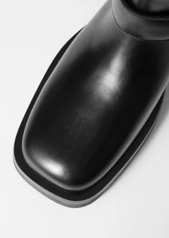 Bikerstiefel aus Leder