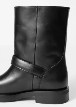Bikerstiefel aus Leder