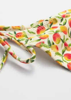 Bikinihose mit Bindedetail