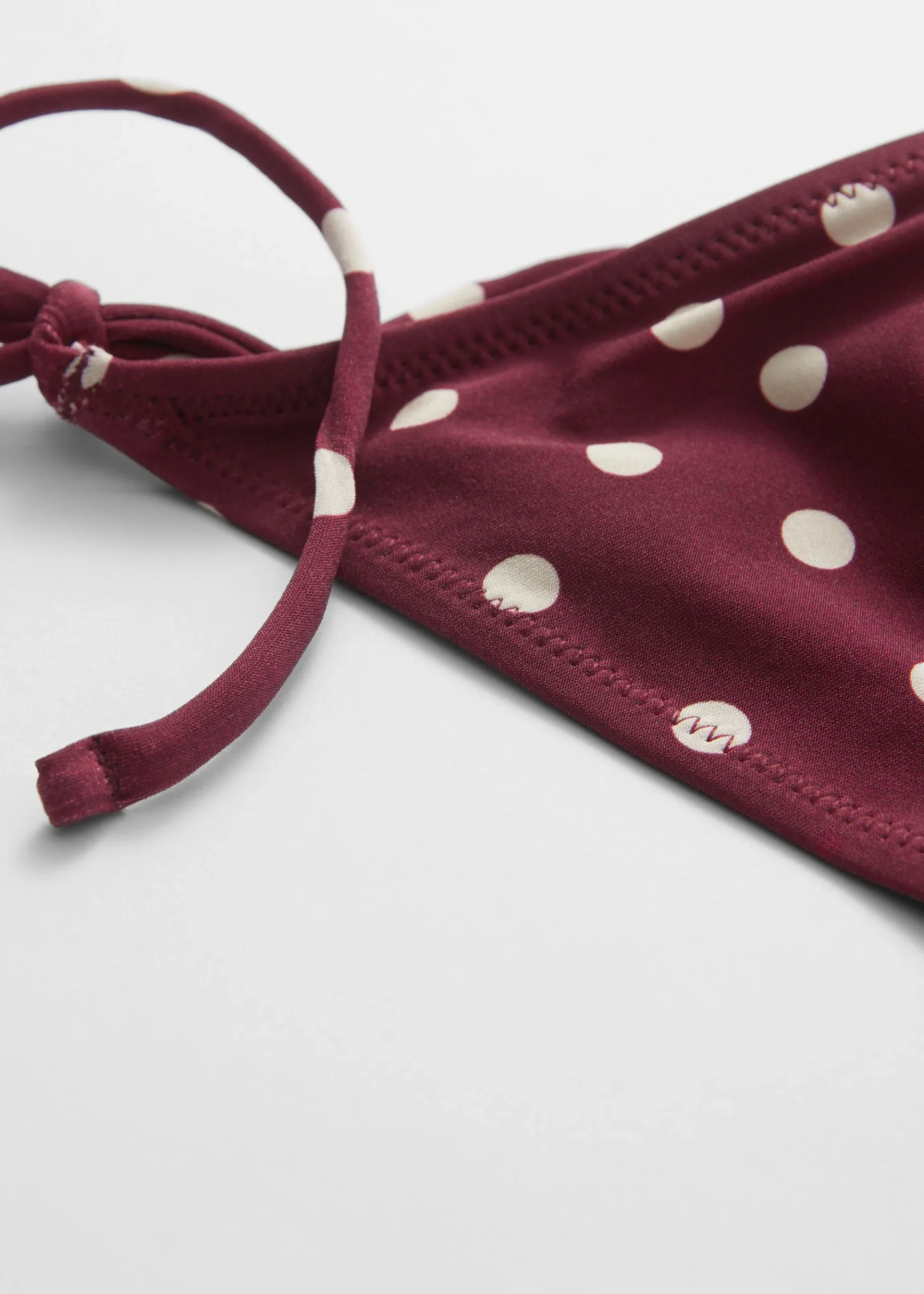 Bikinihose mit Bindedetail