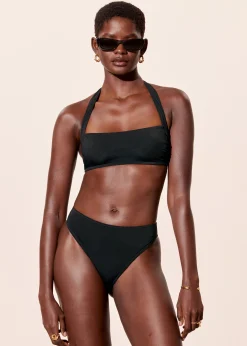 Bikinihose mit hohem Beinausschnitt