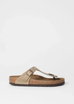 Birkenstock Gizeh Leoi Sandalen mit Zehensteg
