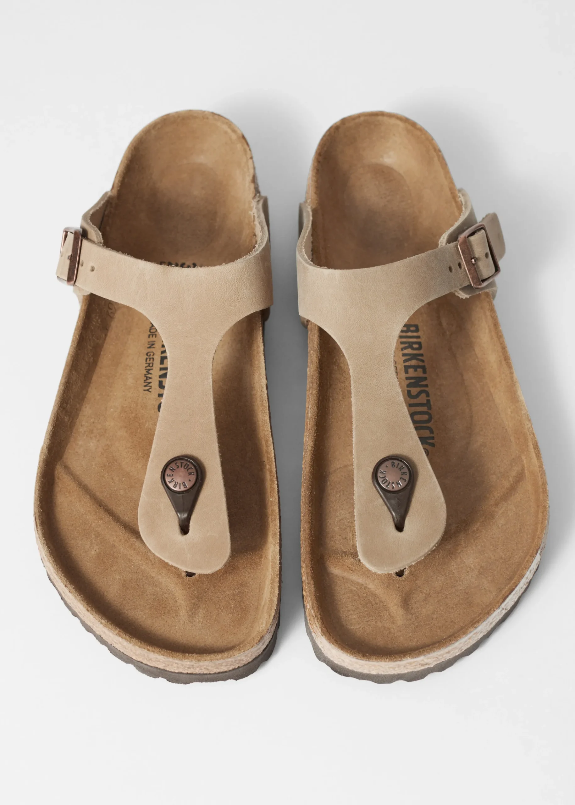 Birkenstock Gizeh Leoi Sandalen mit Zehensteg