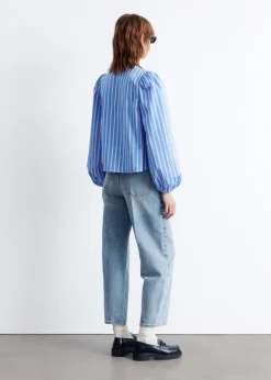 Bluse mit Bindedetail vorne