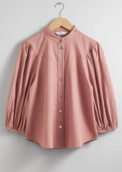 Bluse mit Kragen