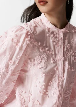 Bluse mit Puffärmeln