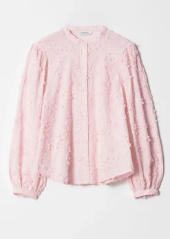 Bluse mit Puffärmeln