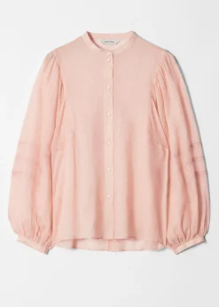 Bluse mit voluminösen Ärmeln
