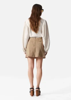 Bluse mit voluminösen Ärmeln