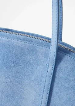 Bowlingtasche aus Veloursleder