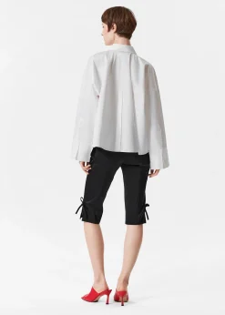 Caprihose mit Bändern