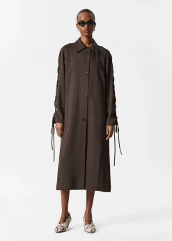 Carcoat mit Schnürung