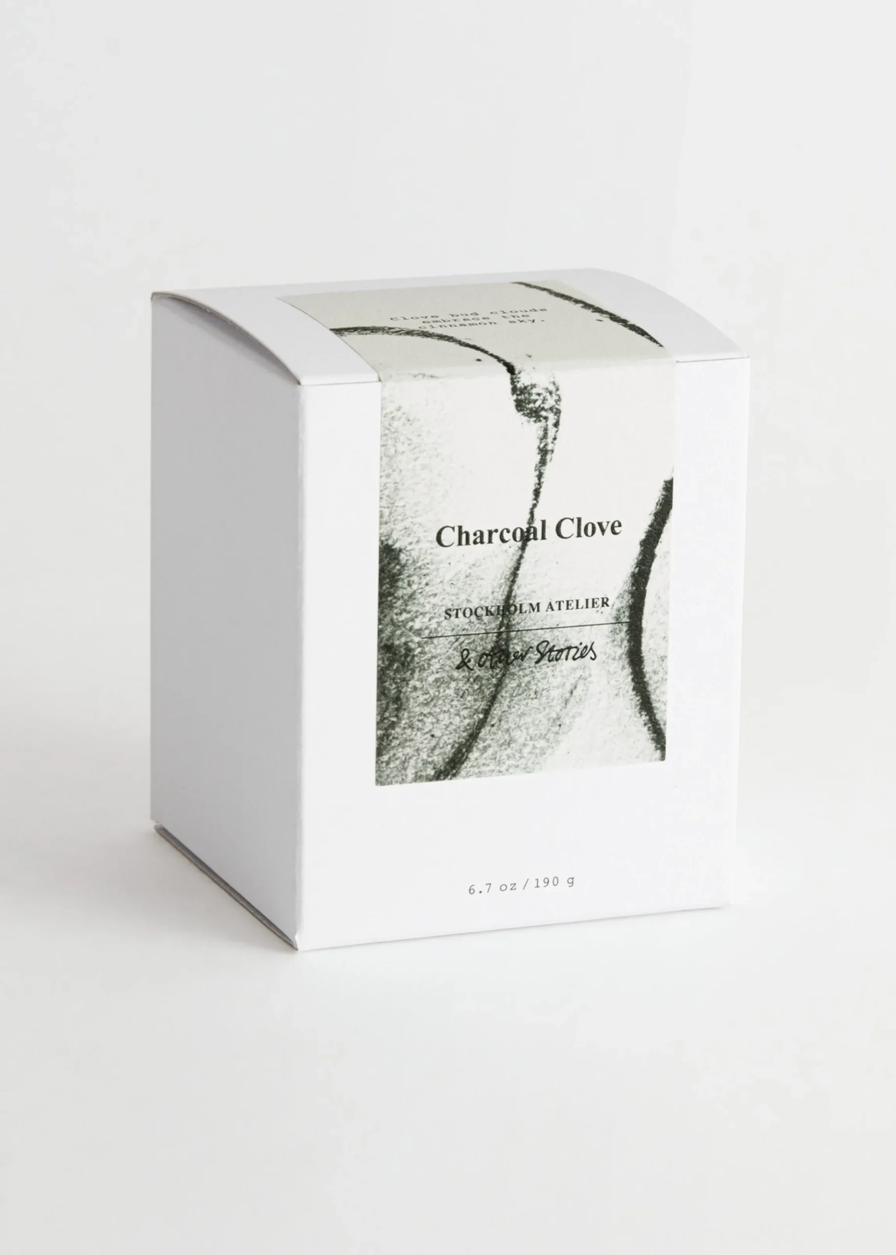 Charcoal Clove Duftkerze