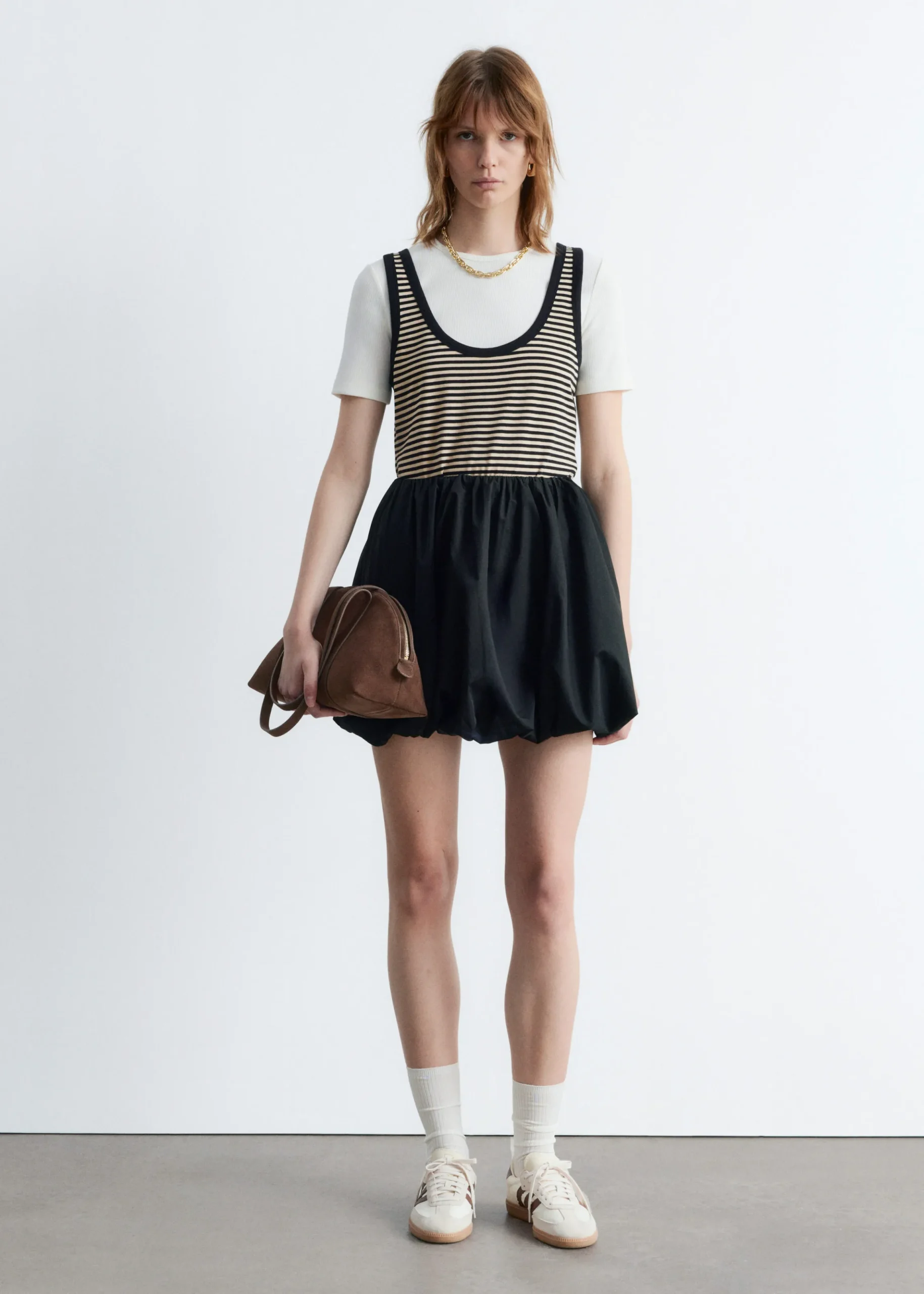 ContrastTrim Tank Top