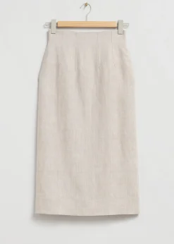 Corset Style Midi Skirt
