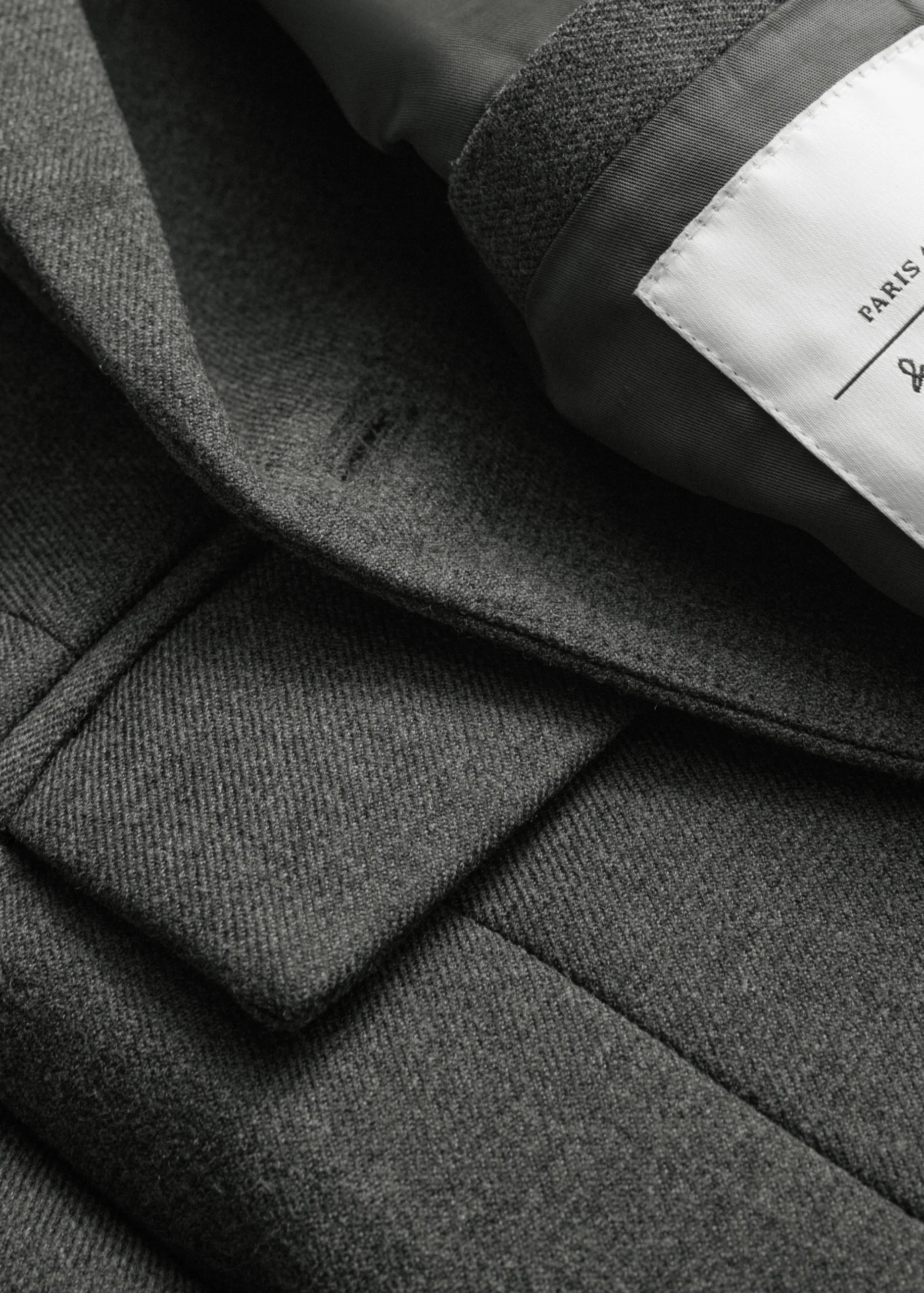 Doppelreihiger Blazer aus Wolle