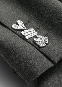 Doppelreihiger Blazer aus Wolle