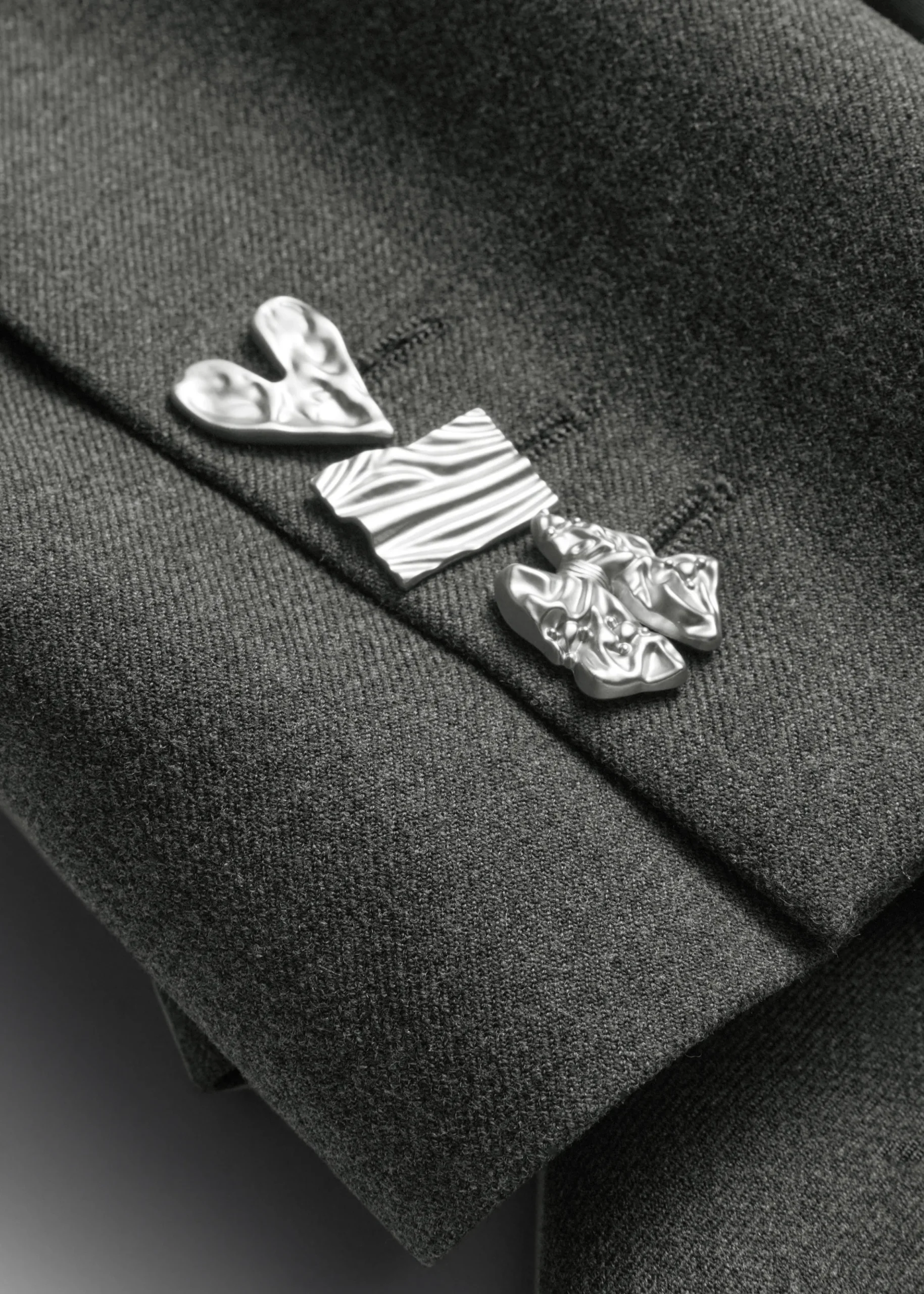 Doppelreihiger Blazer aus Wolle