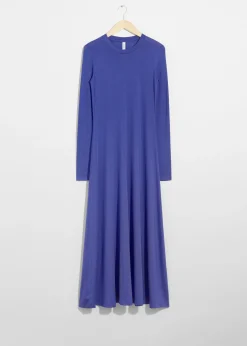 Durchscheinendes Maxikleid