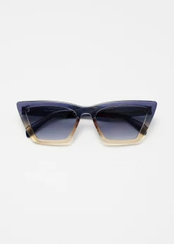Eckige Cateye-Sonnenbrille
