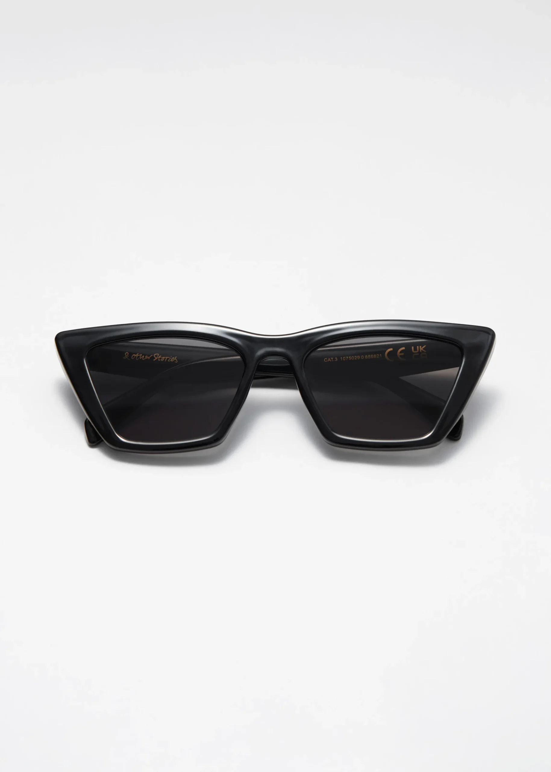 Eckige Cateye-Sonnenbrille