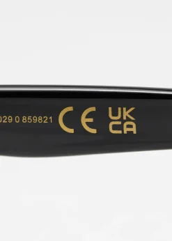 Eckige Cateye-Sonnenbrille
