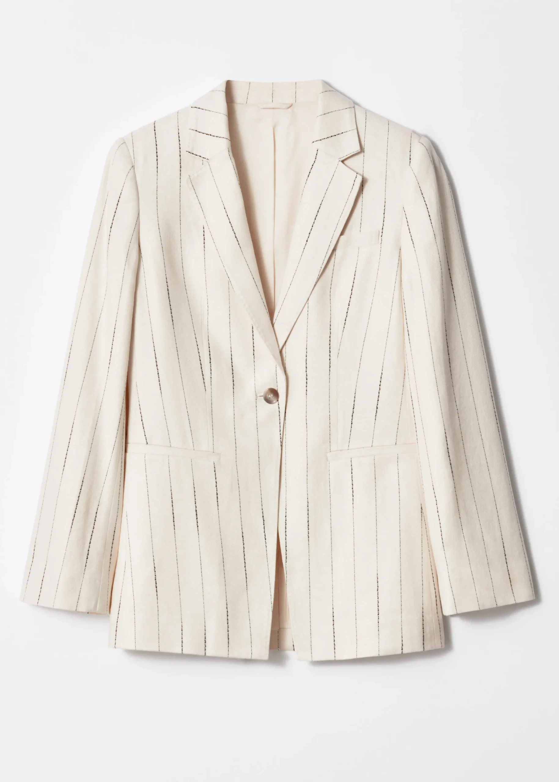 Einreihiger lockerer Blazer