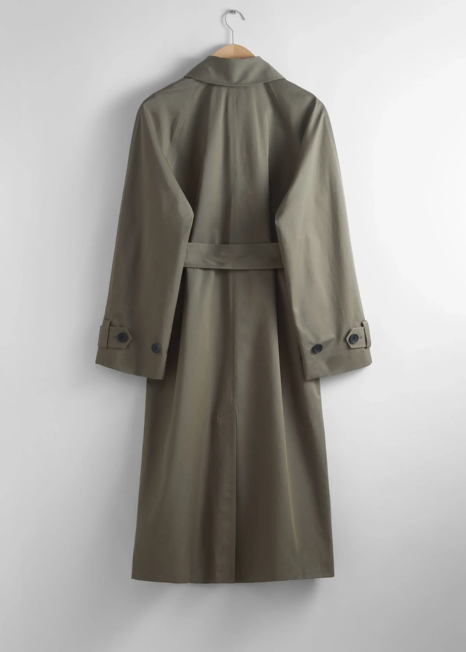Einreihiger Trenchcoat