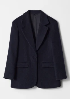 Einreihiger Wollblazer