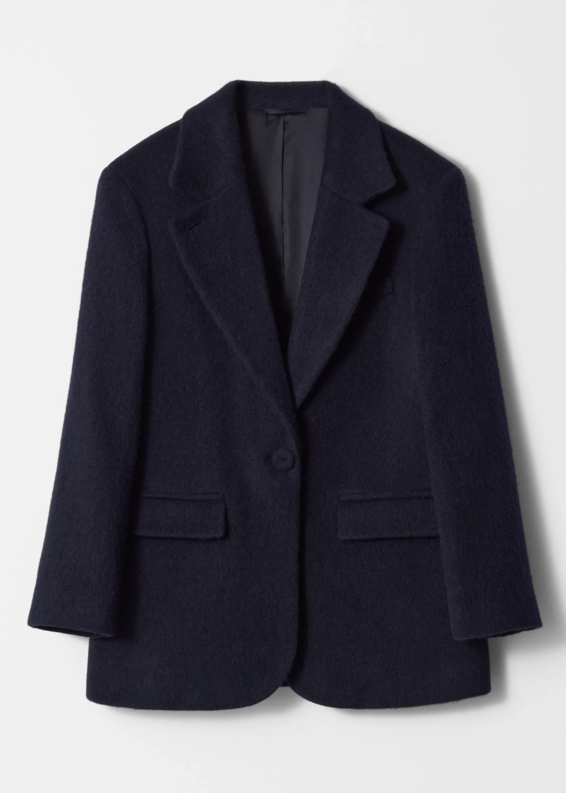 Einreihiger Wollblazer