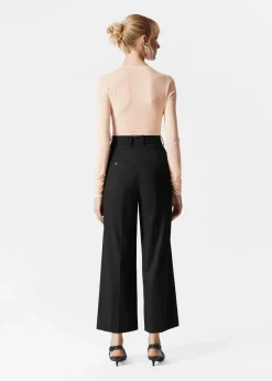 Elegante Hose in verkürzter Länge