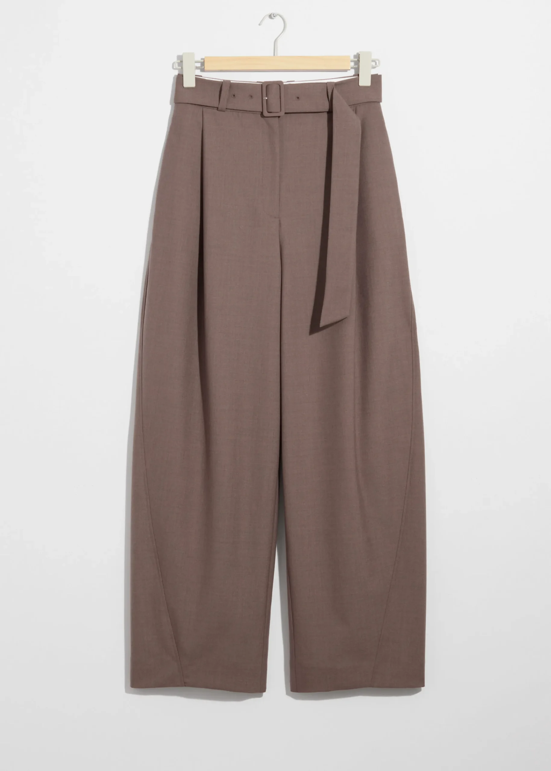 Elegante Hose mit Barrel-Bein