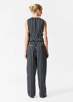 Elegante Hose mit tiefen Bundfalten