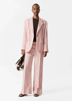 Elegante Leinenhose