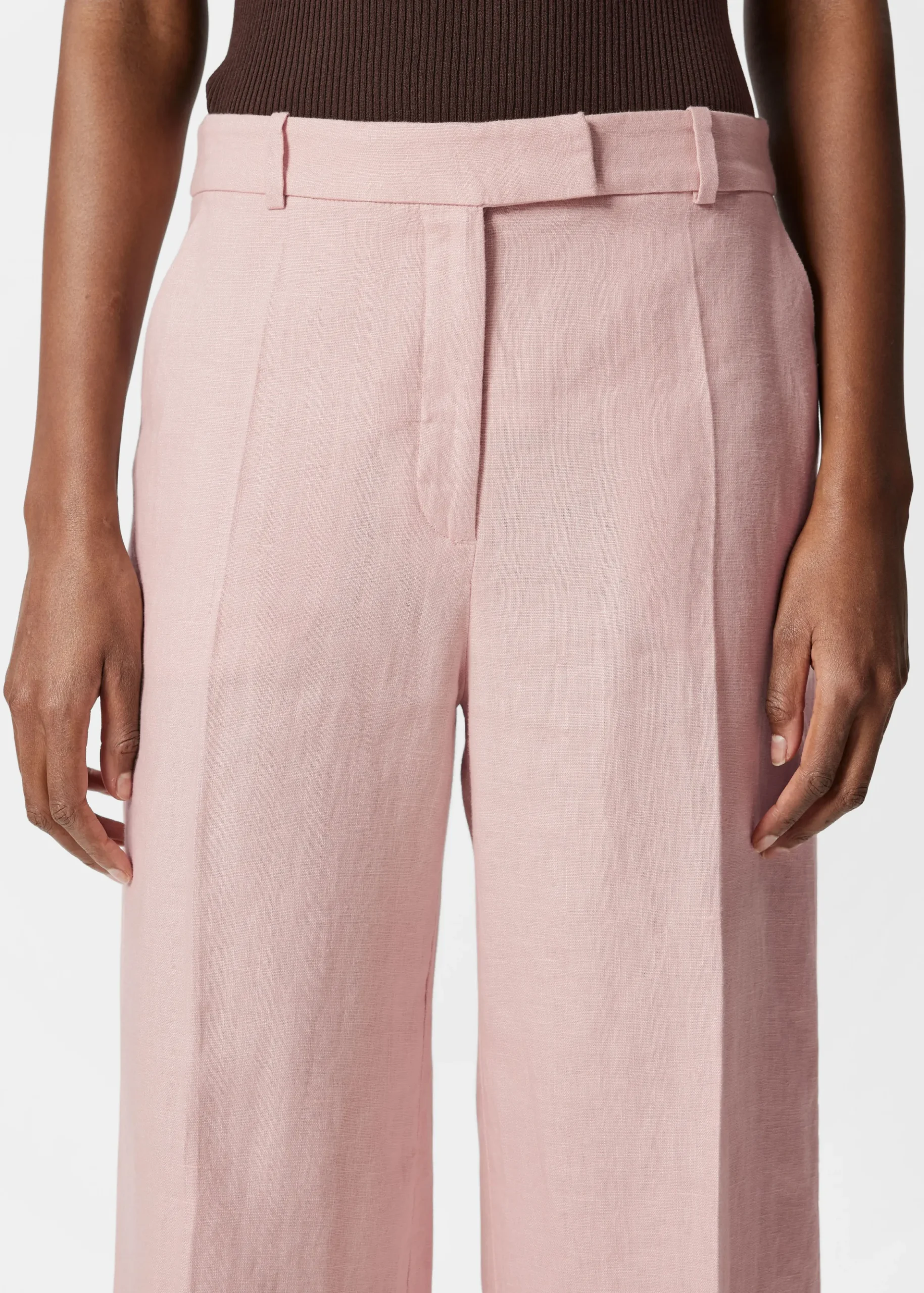 Elegante Leinenhose