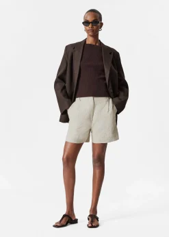 Elegante Leinenshorts