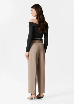 Elegante, schmal zulaufende Hose