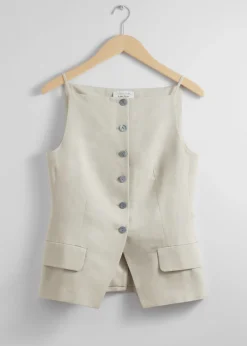 Elegante Weste mit Trägern