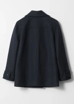 Eleganter Cabanmantel aus Wolle